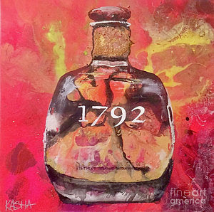 1792 Bourbon Giclee Print by Kasha Ritter