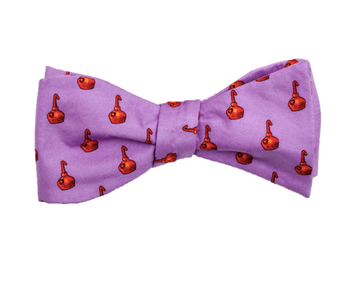 Bluegrass Bowtie Company - Purple Copper Pot Bowtie