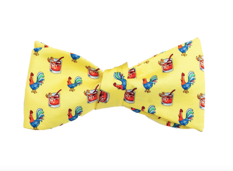 Bluegrass Bowtie Company - Yellow Cocktail Bowtie